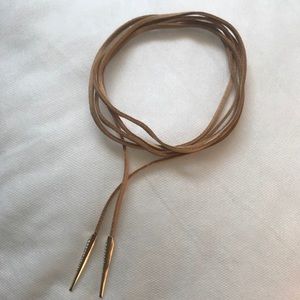 Kendra Scott Pierce Tan Choker In Gold